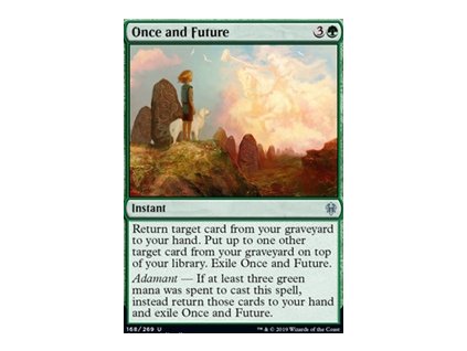 Once and Future (Foil NE, Stav Near Mint)