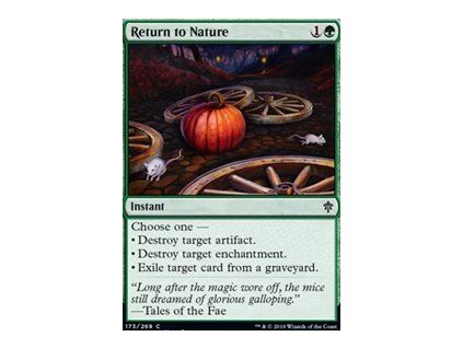 Return to Nature