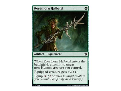 Rosethorn Halberd (Foil ANO, Stav Near Mint)