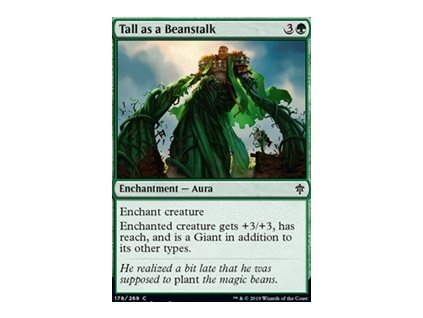 Tall as a Beanstalk (Foil NE, Stav Near Mint)