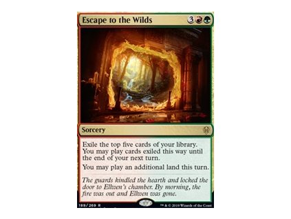 Escape to the Wilds (Foil NE, Stav Near Mint)