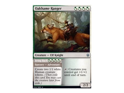 Oakhame Ranger (Foil NE, Stav Near Mint)
