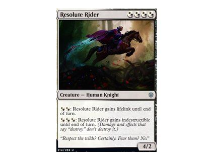 Resolute Rider