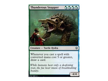 Thunderous Snapper (Foil NE, Stav Near Mint)