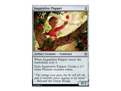 Inquisitive Puppet
