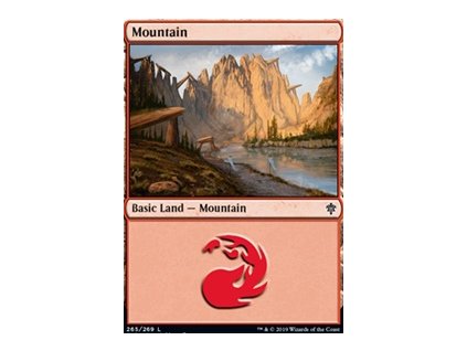 Mountain (Foil NE, Stav Near Mint)