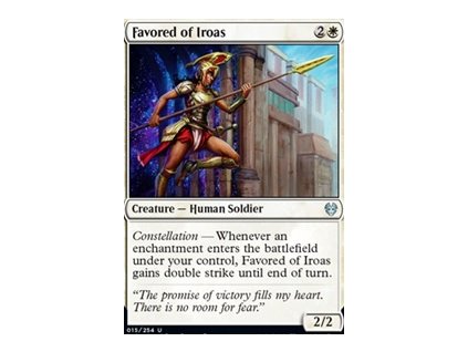 Favored of Iroas (Foil ANO, Stav Near Mint)