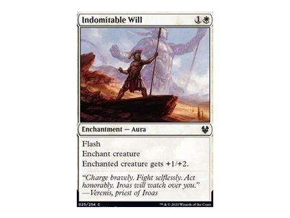 Indomitable Will