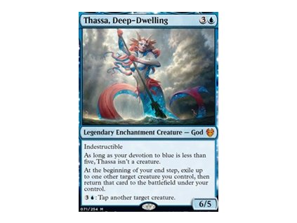 Thassa, Deep-Dwelling (Foil NE, Stav Near Mint)