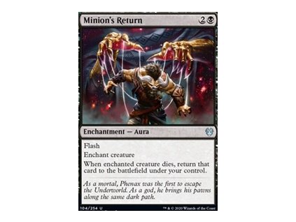 Minion's Return (Foil NE, Stav Near Mint)