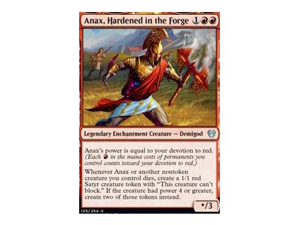 Anax, Hardened in the Forge (Foil ANO, Stav Near Mint)