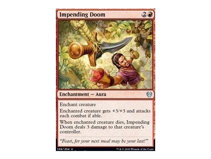 Impending Doom (Foil NE, Stav Near Mint)