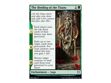 The Binding of the Titans (Foil NE, Stav Near Mint)