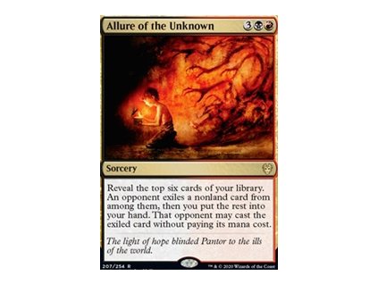 Allure of the Unknown (Foil NE, Stav Near Mint)