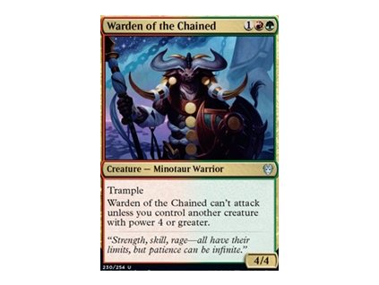 Warden of the Chained (Foil ANO, Stav Near Mint)