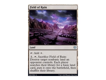 Field of Ruin (Foil NE, Stav Near Mint)