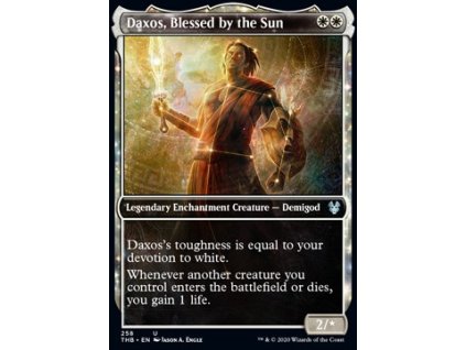 Daxos, Blessed by the Sun – EXTRA FOIL (Foil ANO, Stav Near Mint)