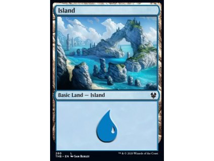 Island - EXTRA (Foil NE, Stav Near Mint)