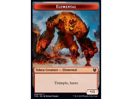 Elemental Token - EXTRA (Foil NE, Stav Near Mint)