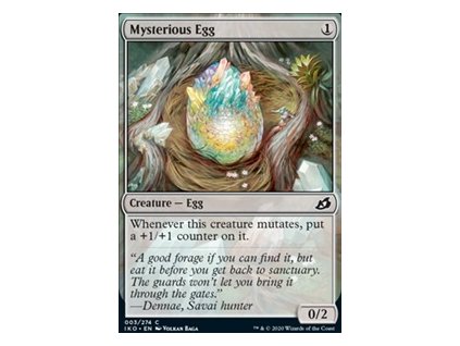 Mysterious Egg (Foil NE, Stav Near Mint)