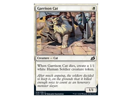 Garrison Cat (Foil NE, Stav Near Mint)