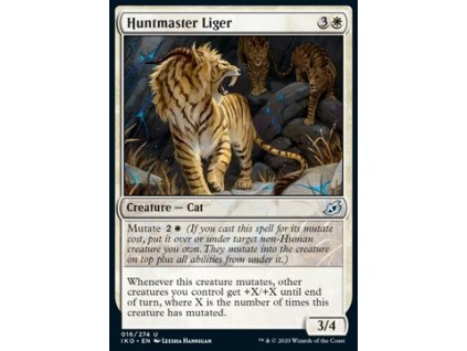 Huntmaster Liger (Foil NE, Stav Near Mint)