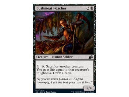 Bushmeat Poacher
