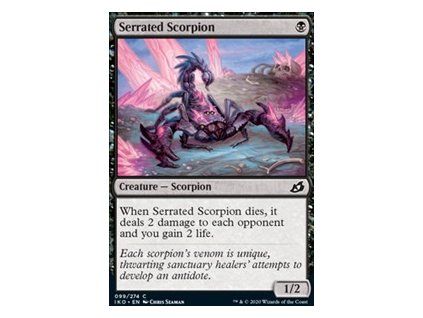 Serrated Scorpion