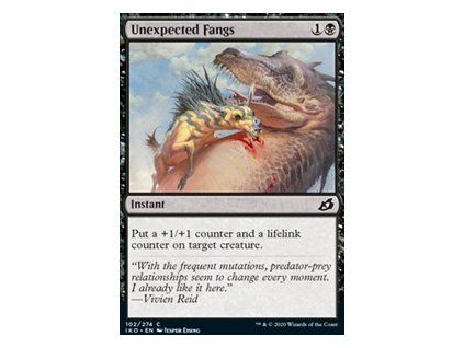 Unexpected Fangs