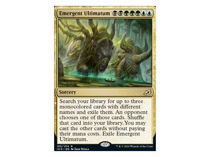 Emergent Ultimatum