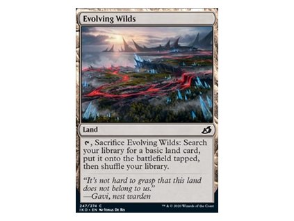 Evolving Wilds (Foil ANO, Stav Near Mint)