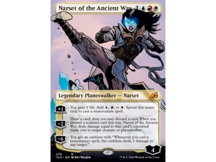 Narset of the Ancient Way - EXTRA (Foil NE, Stav Near Mint)