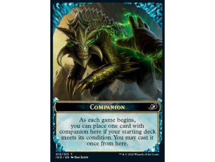 Companion Token - EXTRA (Foil NE, Stav Near Mint)