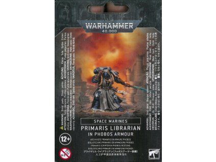 Warhammer 40,000 — Space Marines Primaris Librarian in Phobos Armour