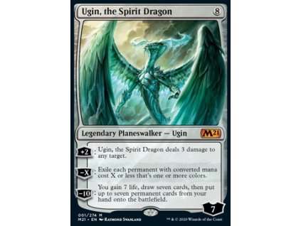 Ugin, the Spirit Dragon (Foil NE, Stav Near Mint)