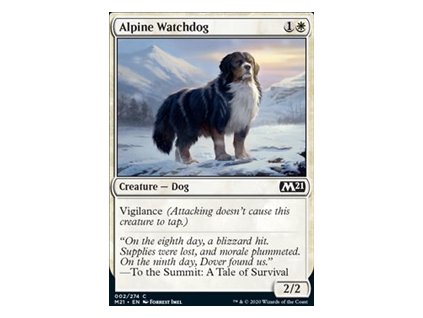 Alpine Watchdog (Foil NE, Stav Near Mint)