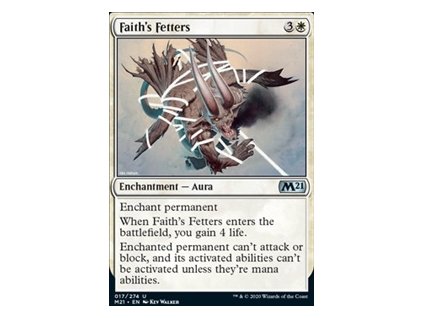 Faith's Fetters (Foil NE, Stav Near Mint)