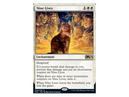 Nine Lives (Foil ANO, Stav Near Mint)