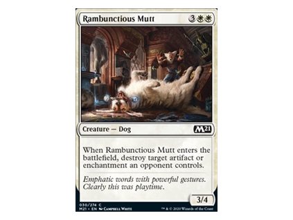 Rambunctious Mutt (Foil NE, Stav Near Mint)