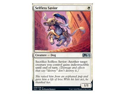 Selfless Savior
