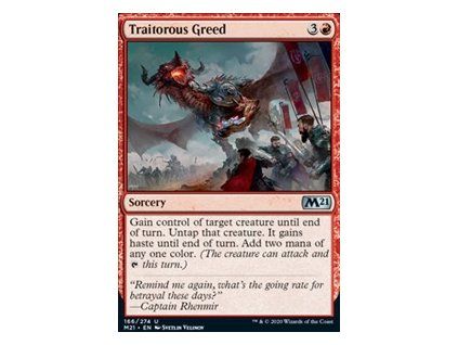 Traitorous Greed