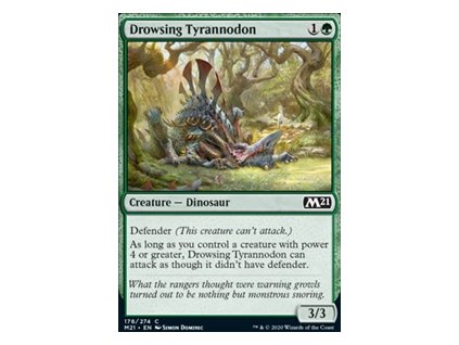 Drowsing Tyrannodon (Foil NE, Stav Near Mint)