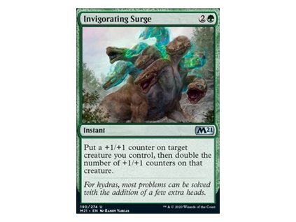 Invigorating Surge (Foil NE, Stav Near Mint)