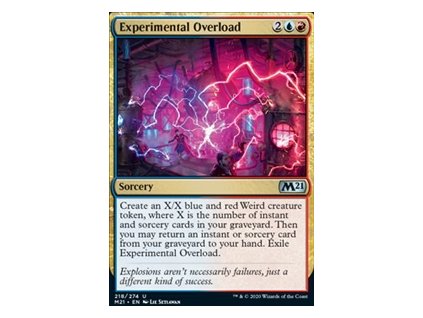 Experimental Overload (Foil NE, Stav Near Mint)
