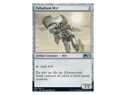 Palladium Myr (Foil NE, Stav Near Mint)