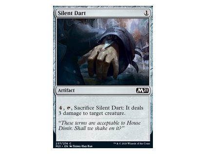 Silent Dart (Foil NE, Stav Near Mint)