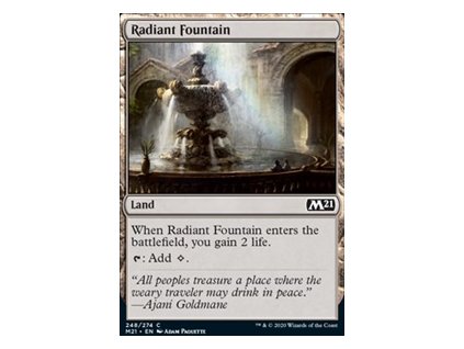 Radiant Fountain (Foil ANO, Stav Near Mint)