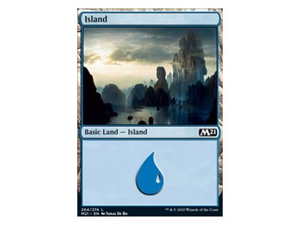 Island (Foil NE, Stav Near Mint)