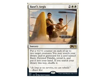 Basri's Aegis - EXTRA (Foil NE, Stav Near Mint)