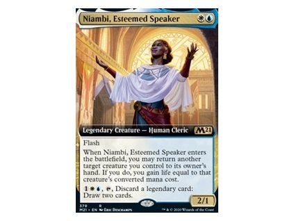 Niambi, Esteemed Speaker - extended